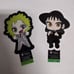 New Beetlejuice Never Trust The Living Chibi Tab Journal, Pen & Sticker Bundle