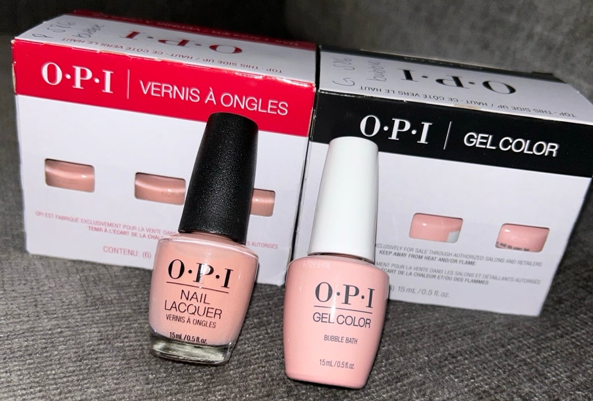 OPI bubble bath
