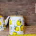 Teapot and Canister Lemon Set From Garce Teaware