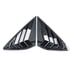 New 2023-2024 Honda Accord JDM Carbon Fiber Look Rear Side Window Louver Cover