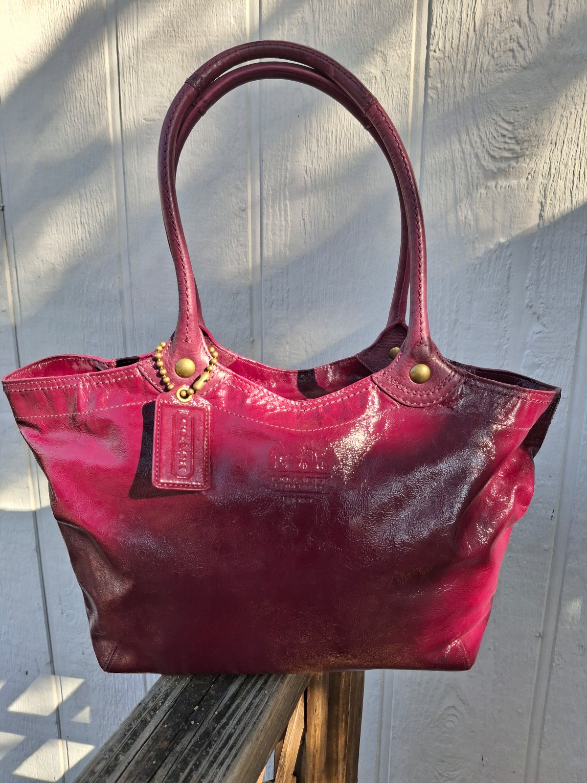 Coach Bleeker 12362 Shoulder Bag Tote Purse
