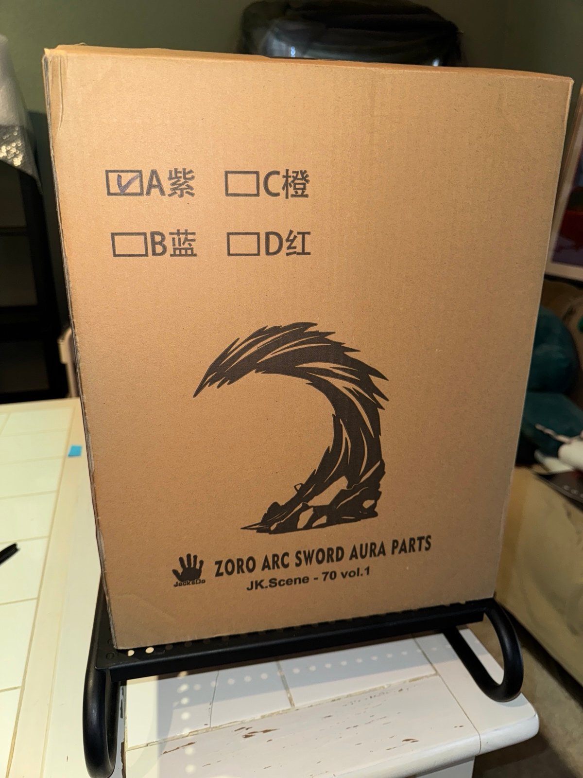 One Piece JacksDo Zoro Arc Sword Aura Parts Type A like new