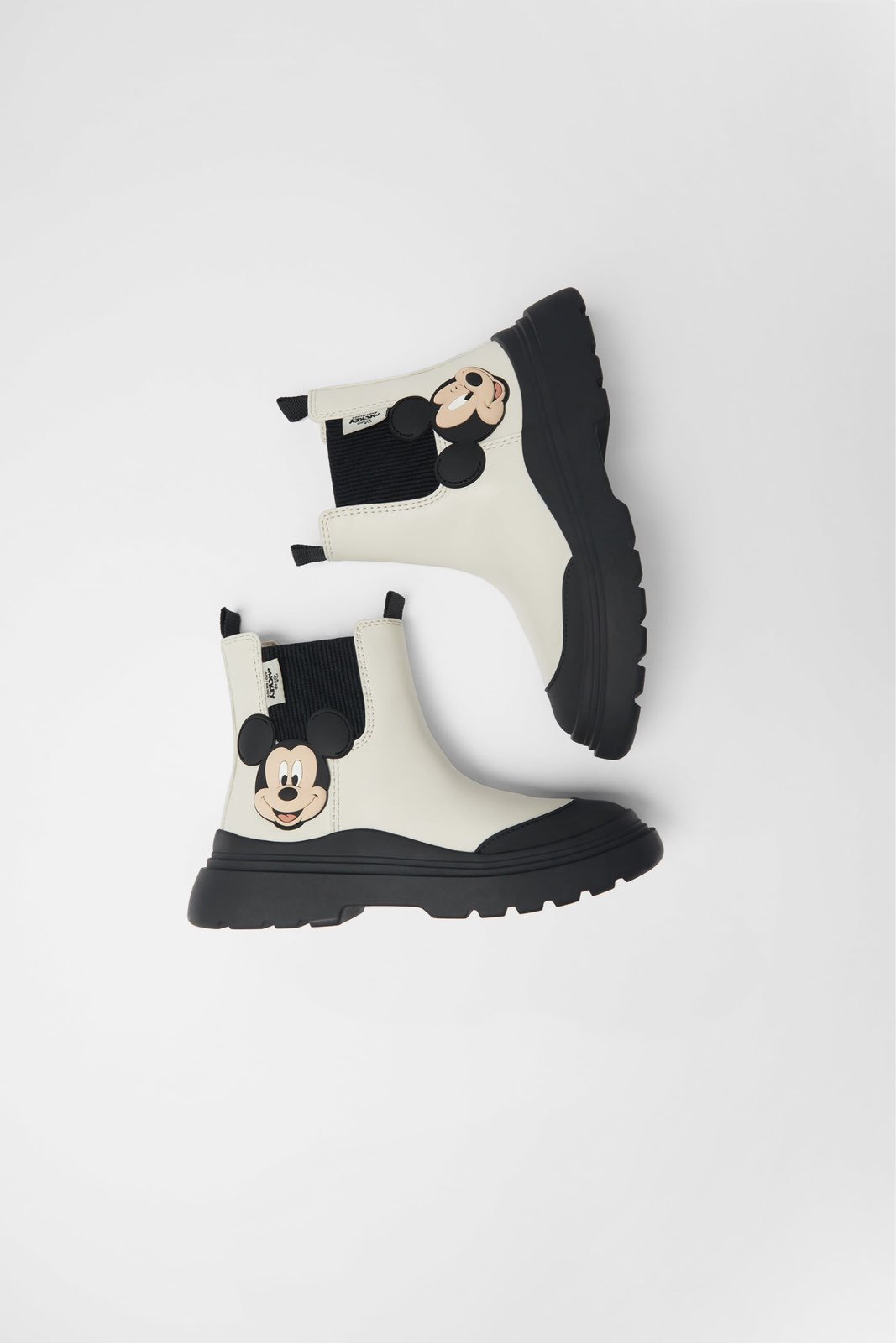 Zara Disney Mickey Mouse Ankle Boots sz 5 (9.3inches)