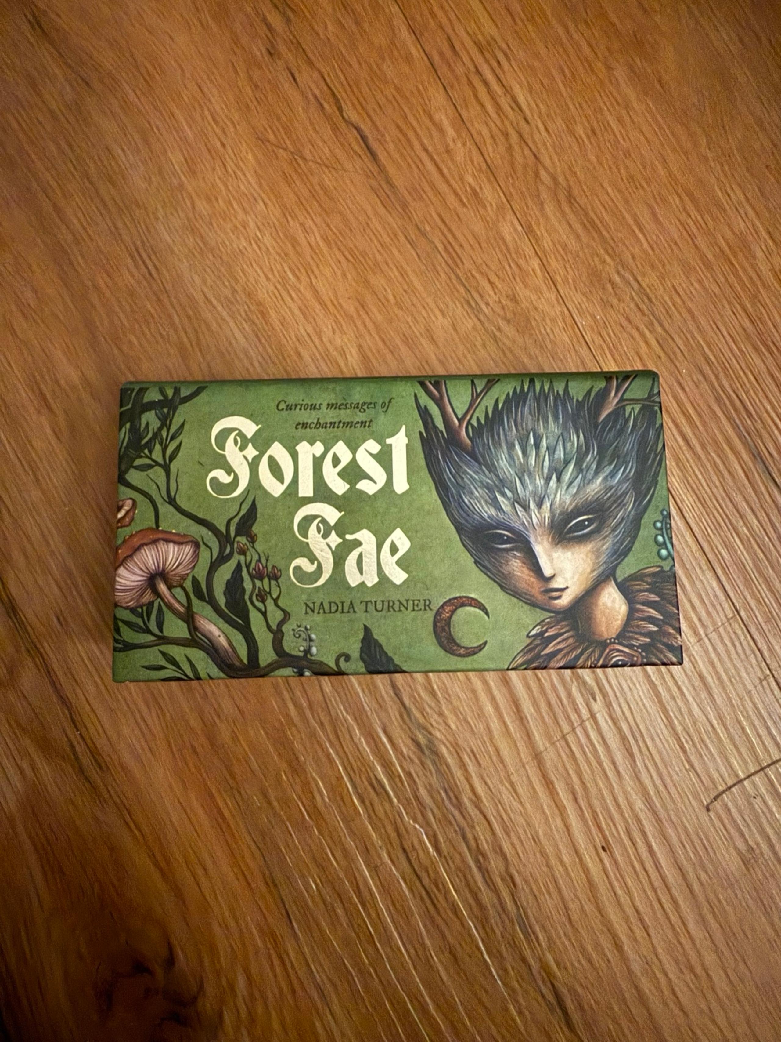 Forest Fae Oracle Deck by Nadia Turner – 40 Magickal Cards – New