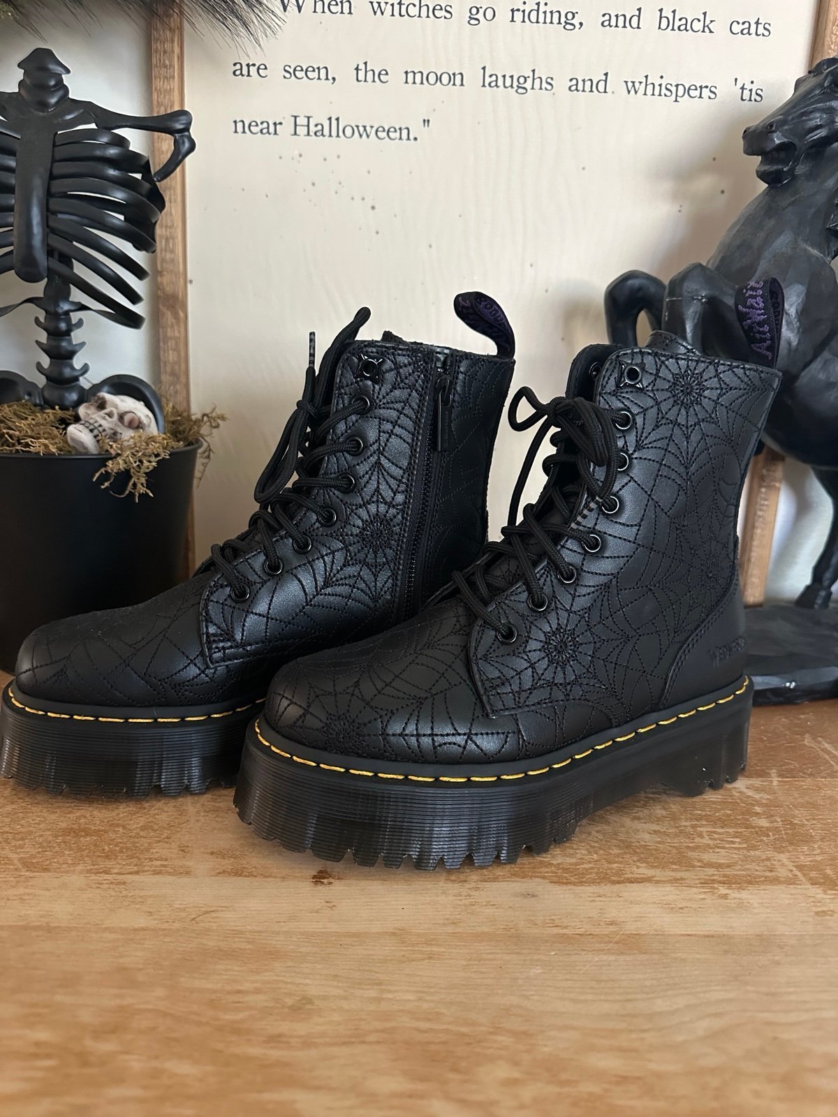 Wednesday Dr. Marten Platform Boots