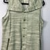 Matilda Jane Out The Door Heather Green Button Front Tunic Vest Large
