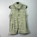 Matilda Jane Out The Door Heather Green Button Front Tunic Vest Large