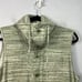Matilda Jane Out The Door Heather Green Button Front Tunic Vest Large