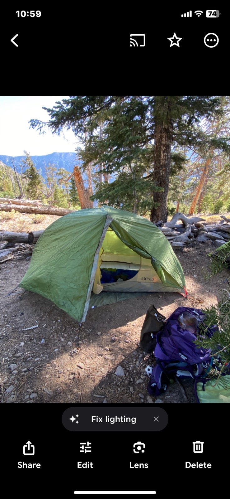 Backpacking Tent