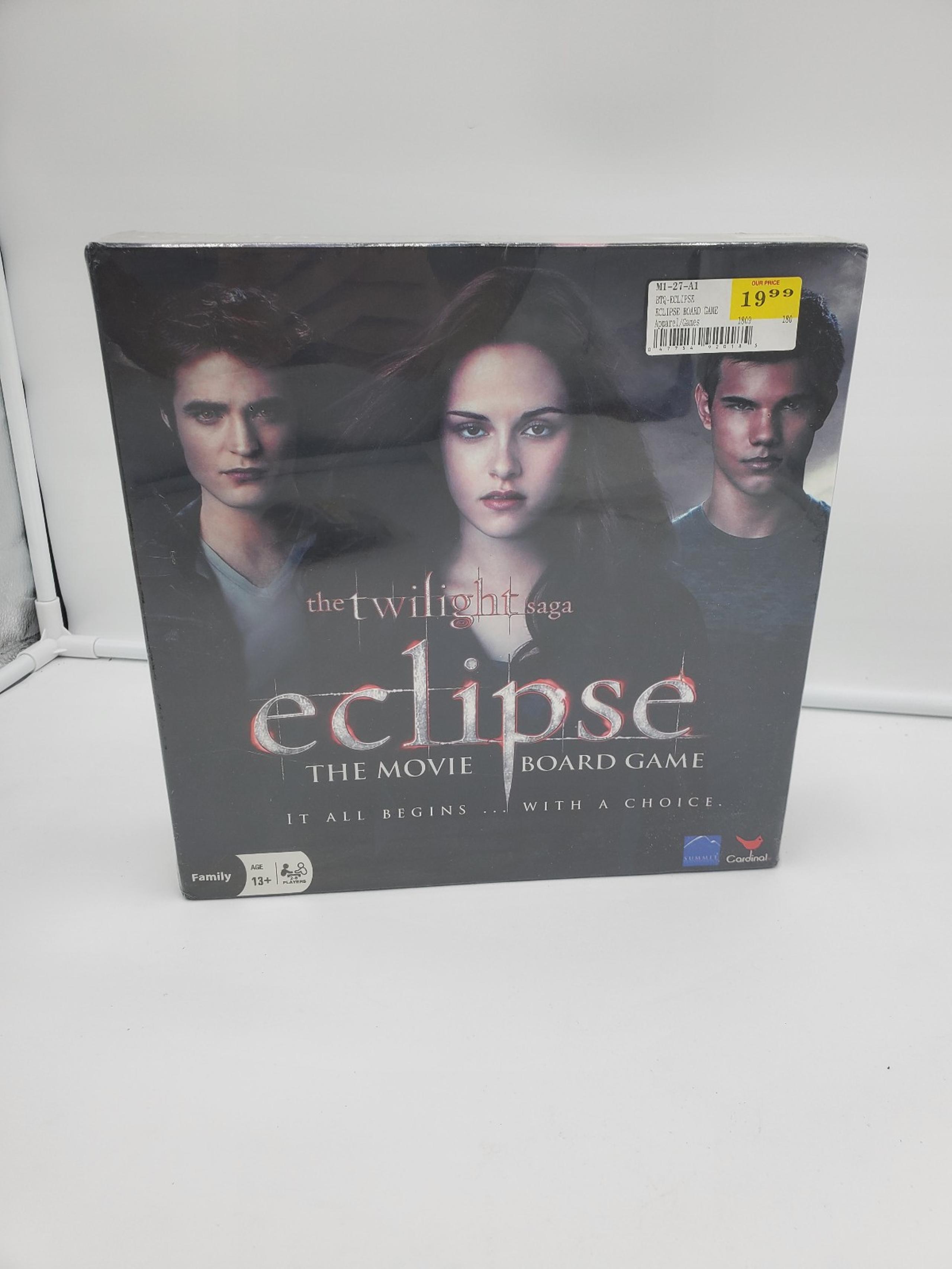 Cardinal :The Twilight Saga Eclipse The Movie Board Game / New