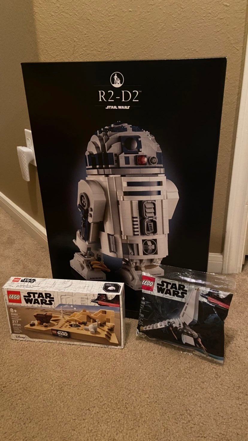 lego R2-D2 75308 + 40451 + 30388