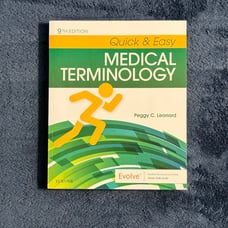 Quick & Easy Medical Terminology 9th Edition