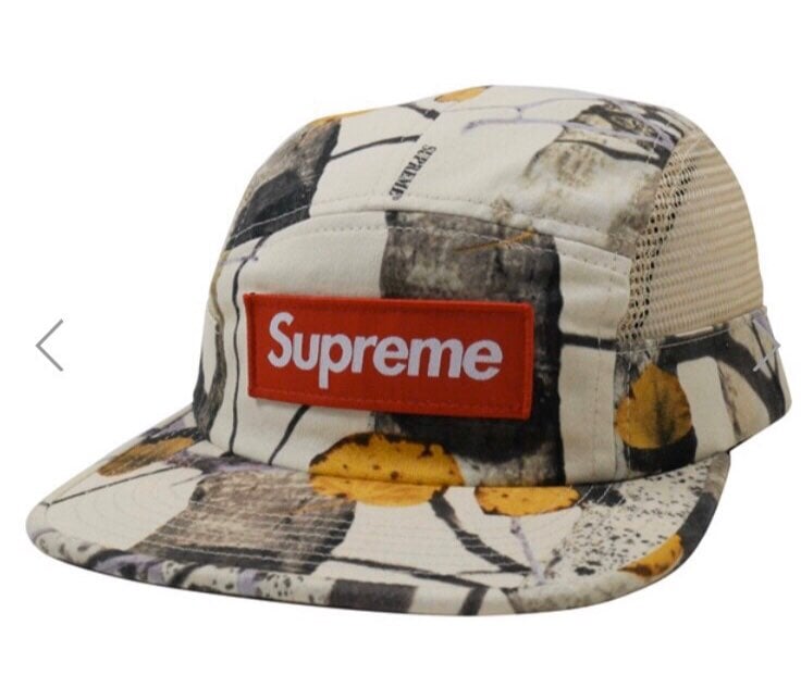 Supreme camo hat