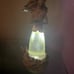 Mermaid Table Top Figurine Lava Glitter Lamp Shimmers & Sparkles Battery Opt