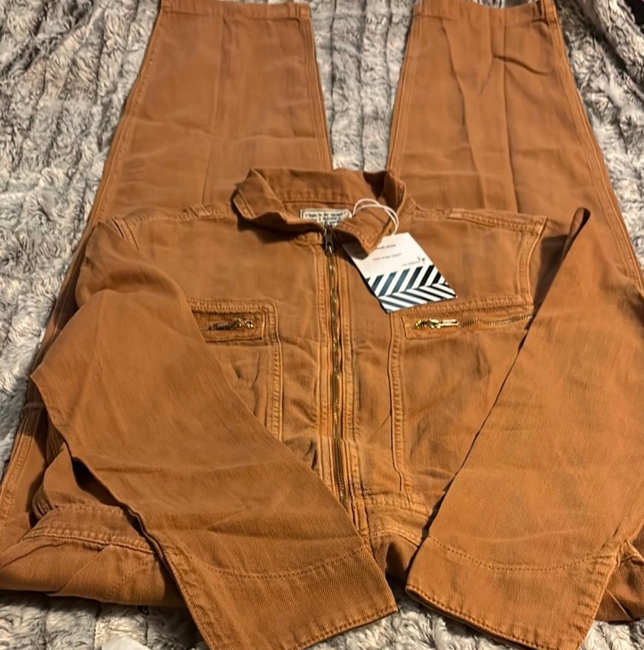 NWT SR vs Sandrine Rose The Vintage Label Jumpsuit- size M