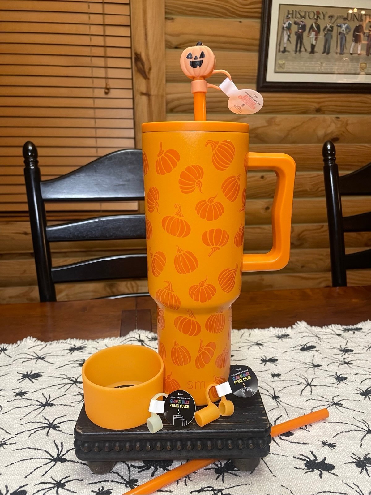 FALL PUMPKINS Simple Modern 40oz Tumbler PLUS FREEBIES