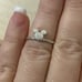 PANDORA Disney MICKEY MOUSE SILHOUETTE Silver Ring Size 6.5