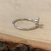 PANDORA Disney MICKEY MOUSE SILHOUETTE Silver Ring Size 6.5