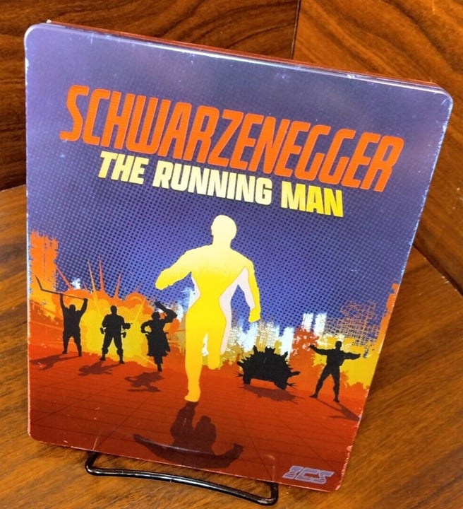 THE RUNNING MAN 35th Anniversary STEELBOOK (4K-No Digital)-Free Box Shipping