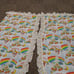 Rainbow Brite curtains