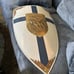 NauticalMart Plate Armour El CID Shield 28 x 19.5 Medieval Metal