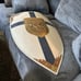 NauticalMart Plate Armour El CID Shield 28 x 19.5 Medieval Metal