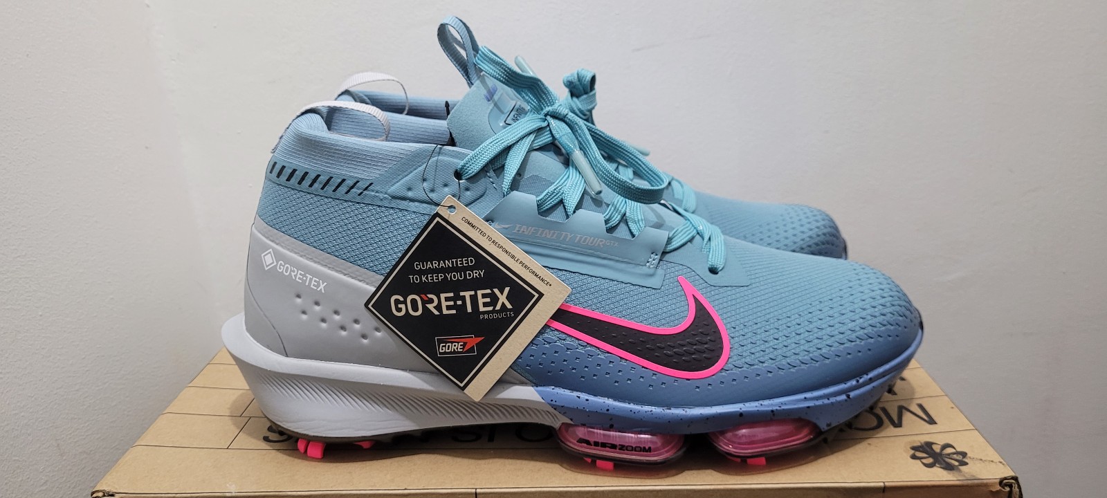 Nike Men's Infinity Tour 2 Gore-Tex Golf Shoes (SIZE 13 WIDE...NO BOX)