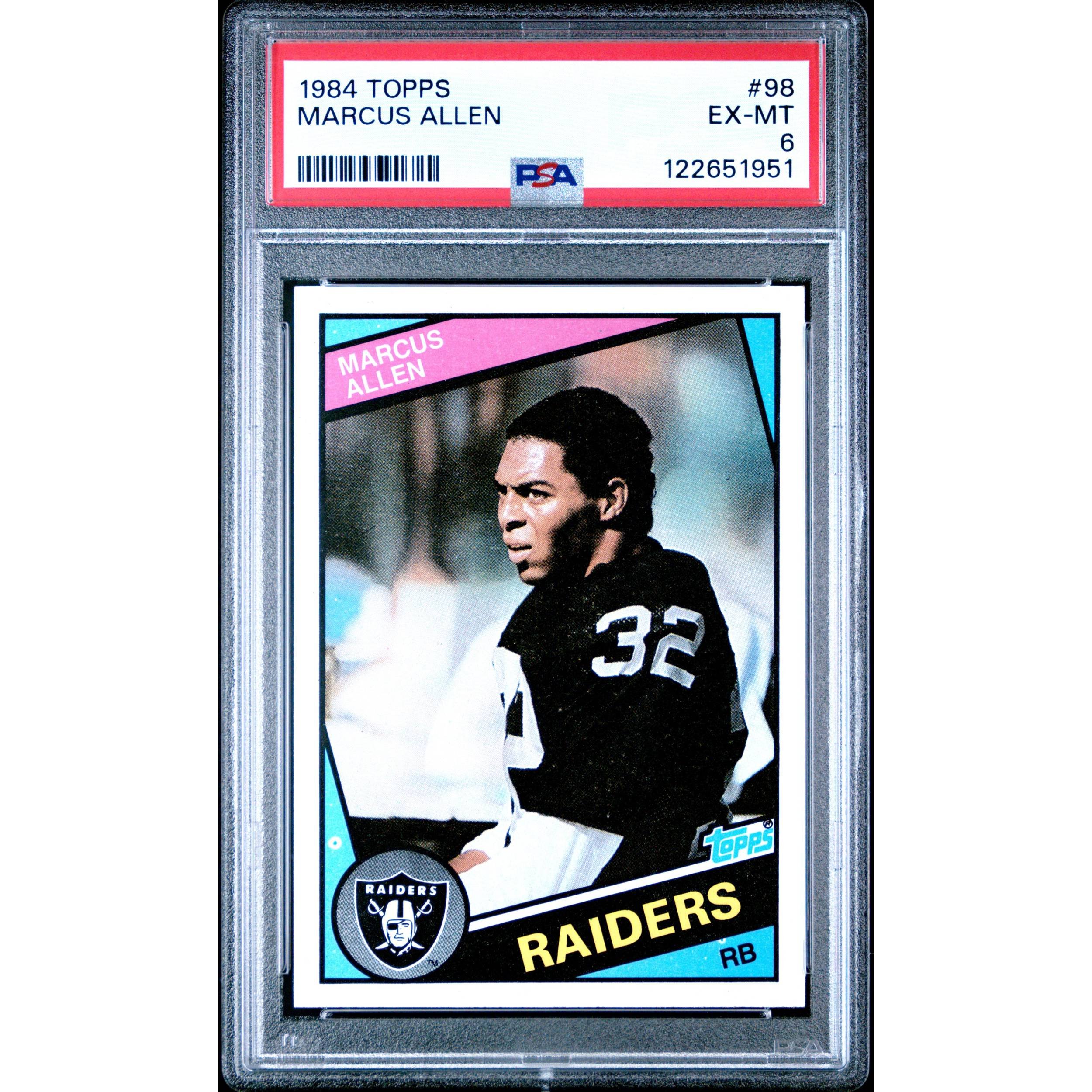 Graded 1984 Topps Maus Allen #98 Card PSA 6 Excellent