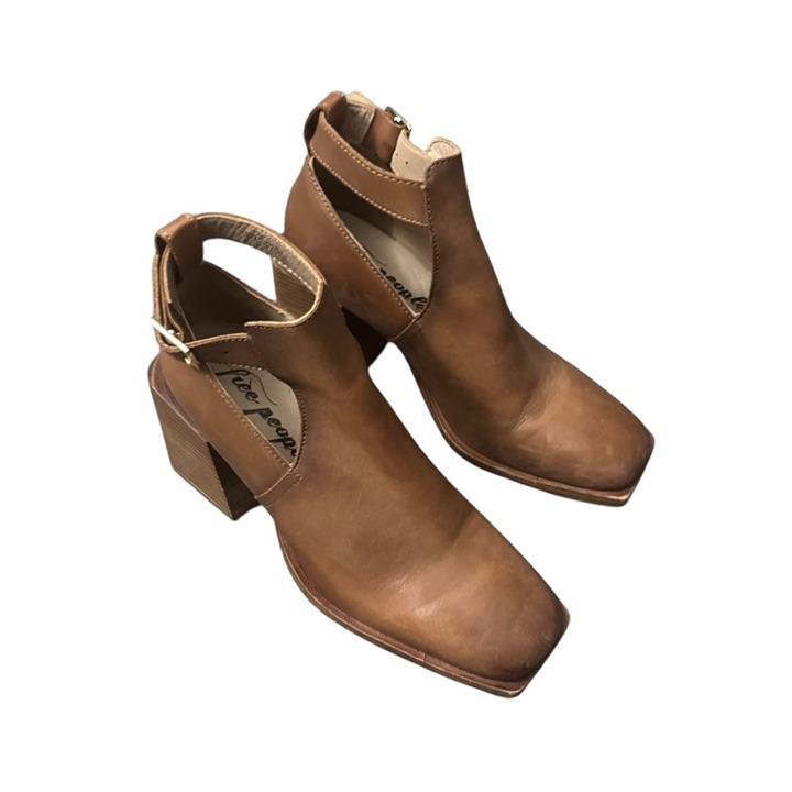 Free People Brady Buckle Shoe Boot Size 36 or 6