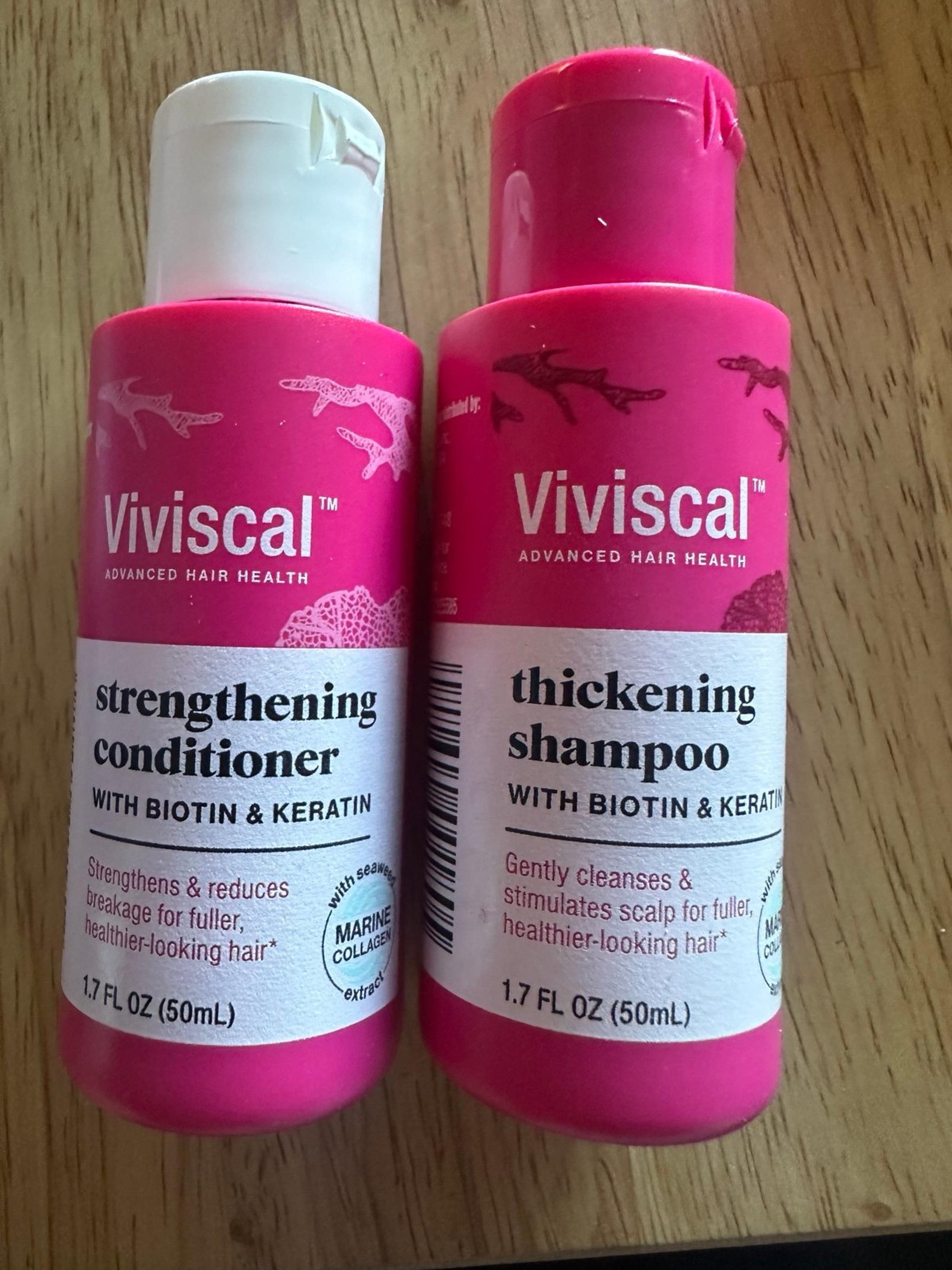❤️ 3/$25 Viviscal Shampoo & Conditioner Mini Duo