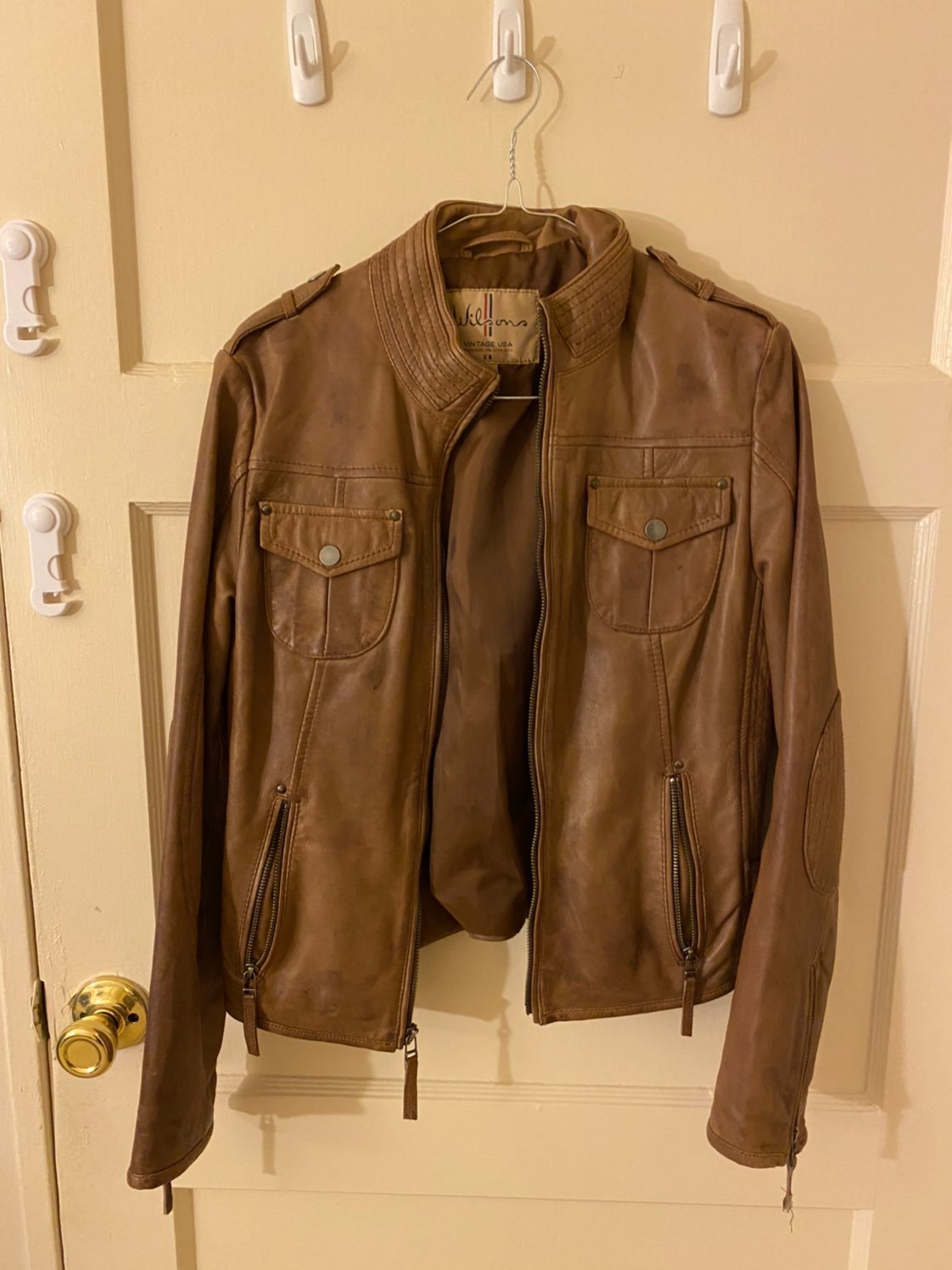 Leather jacket