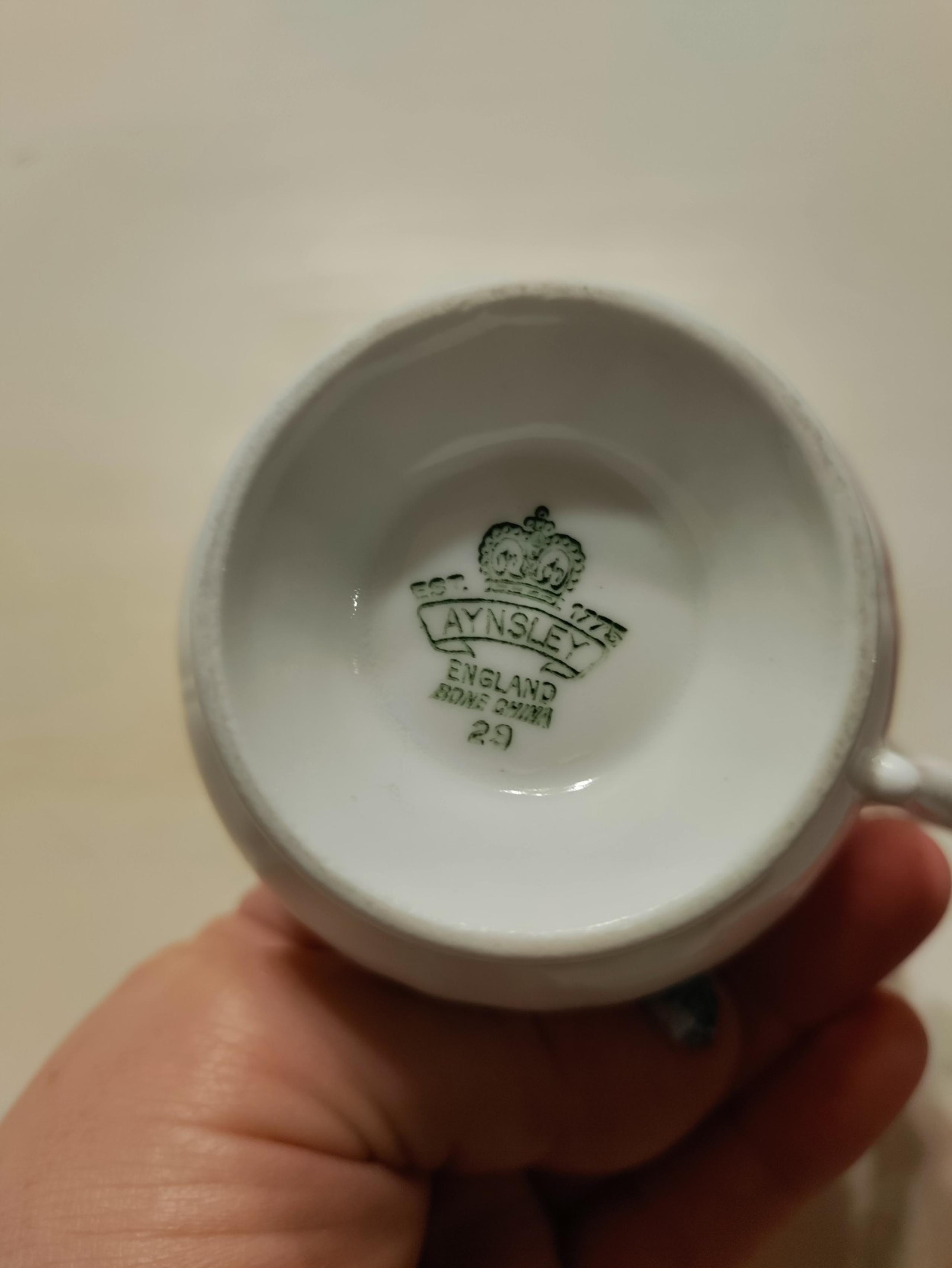 Set of 6 Anysley tea cups
