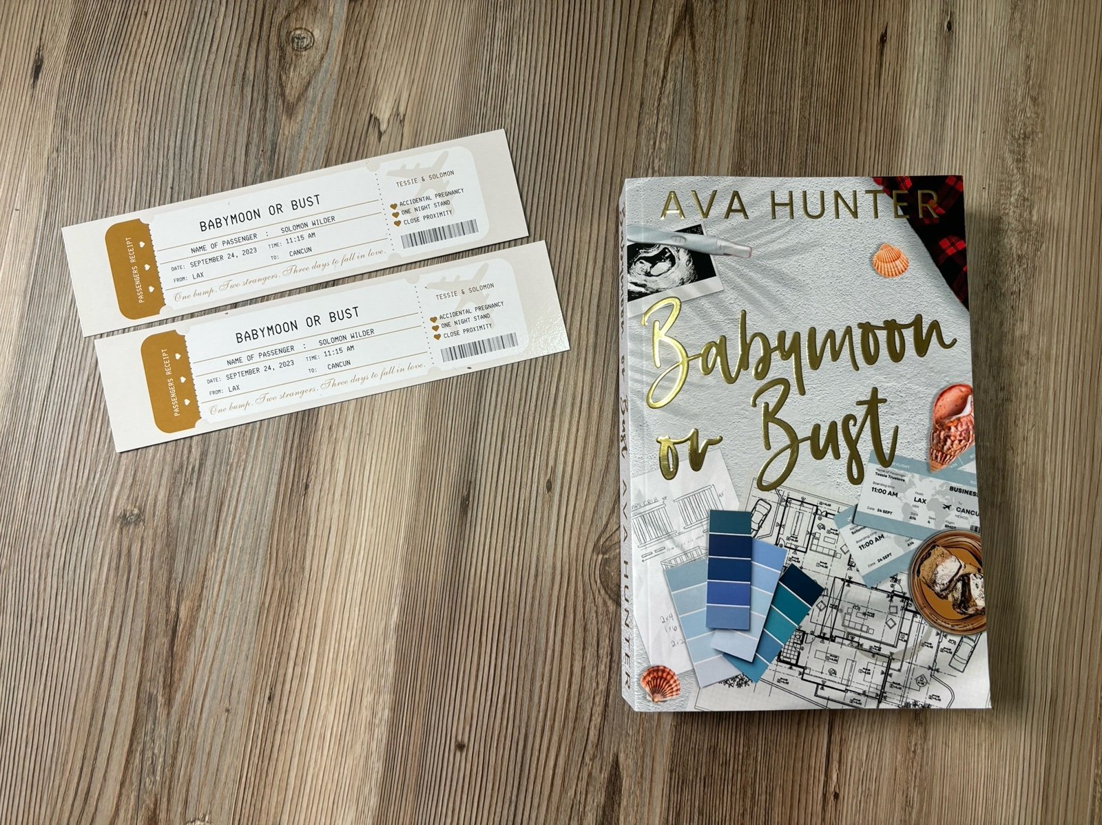 Babymoon or Bust Signing exclusive Ava Hunter Signed