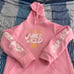 Pink Juice WRLD Hoodie (Large)
