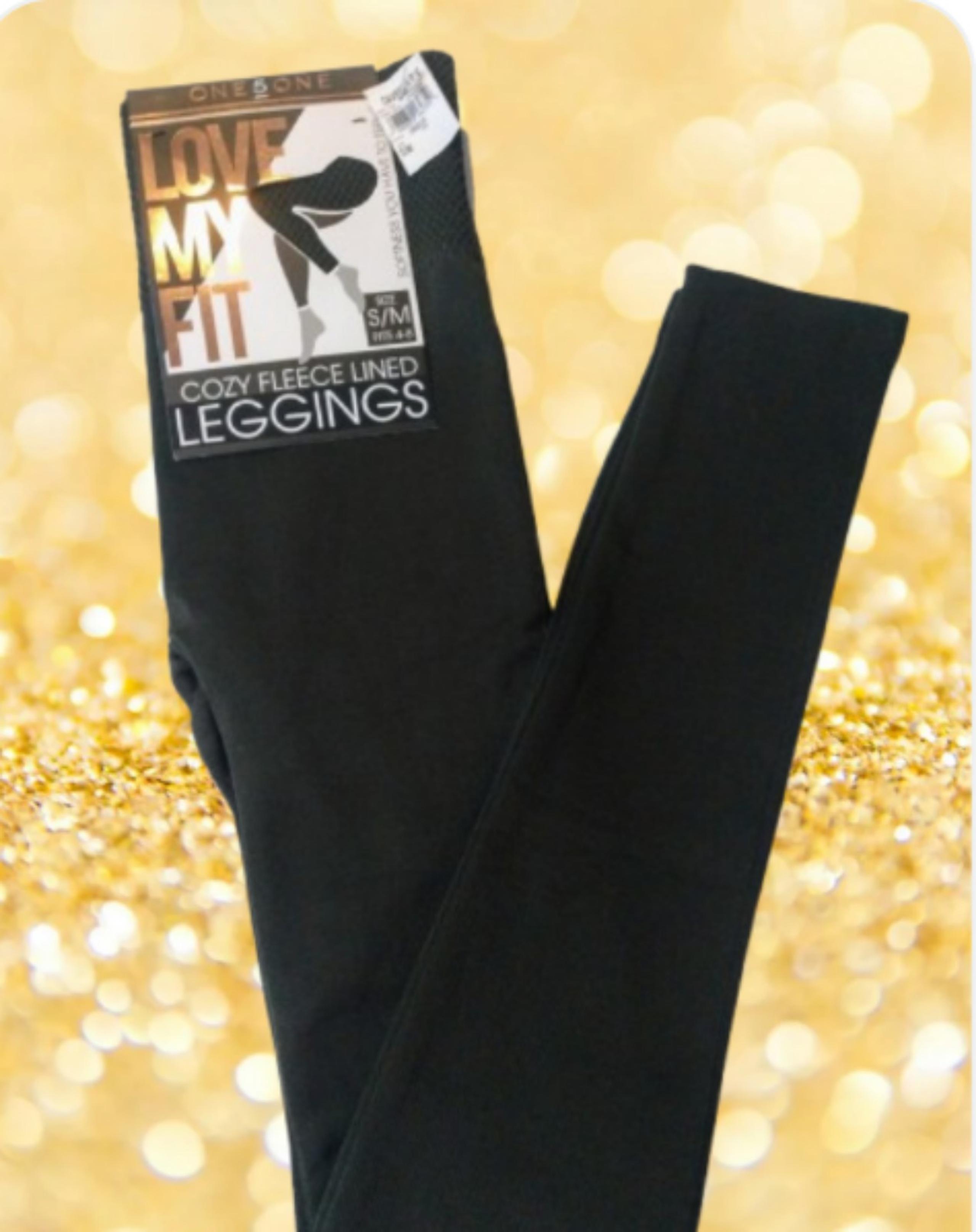 One5One cozy fleece lined leggings women's size S/M❣️New with tags