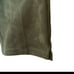 Suede olive green pants