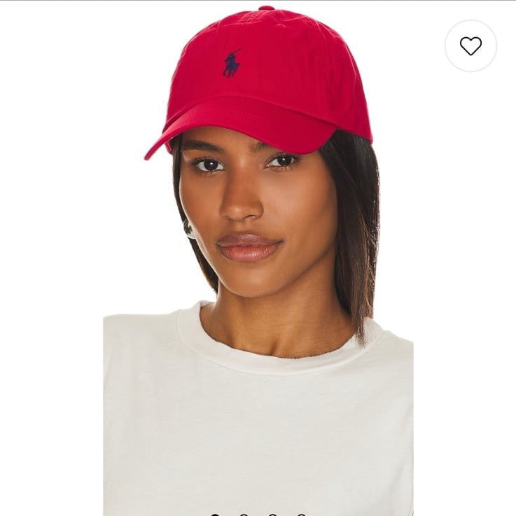 Red Ralph Lauren hat