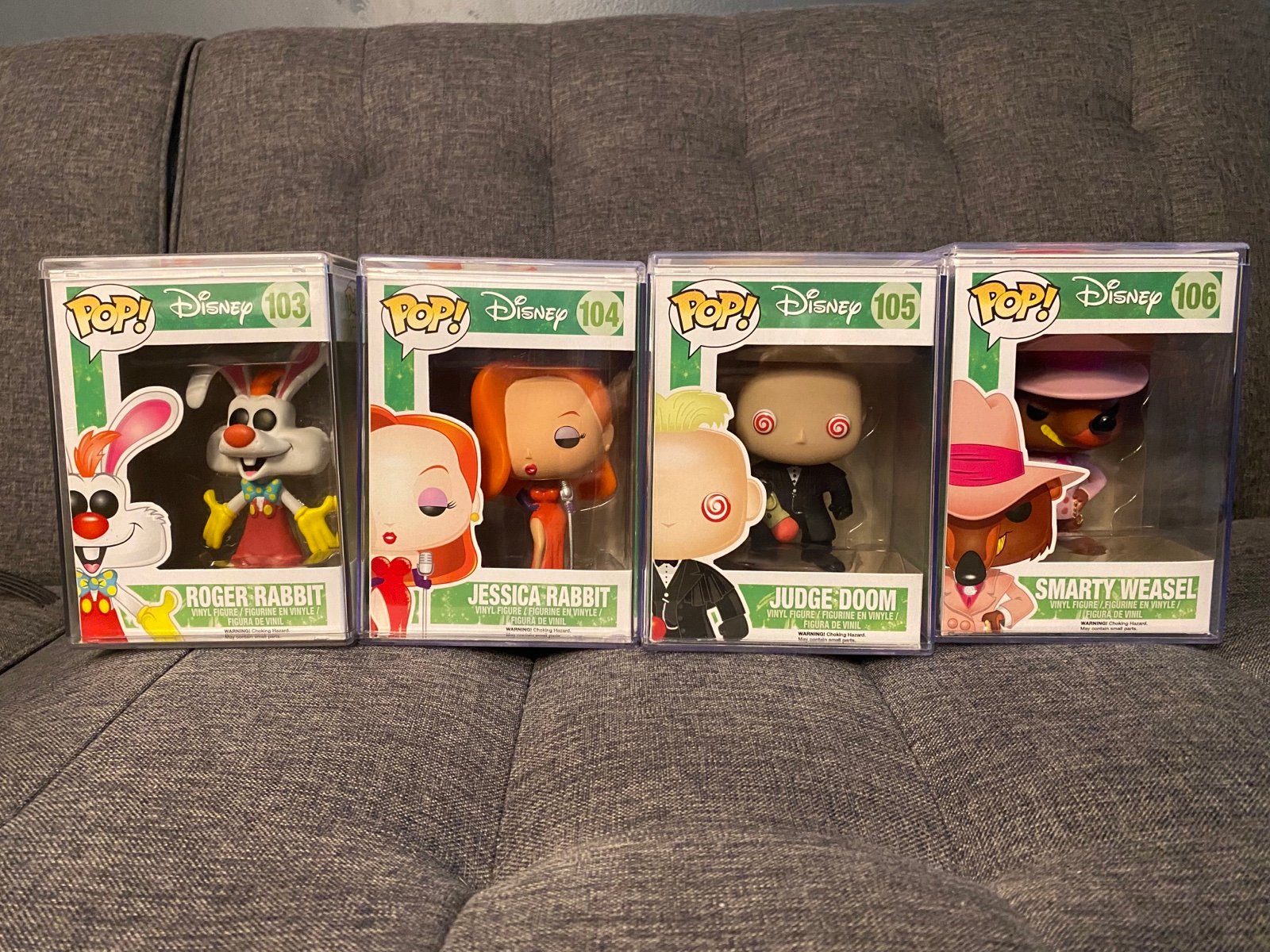 Roger rabbit funko pop set