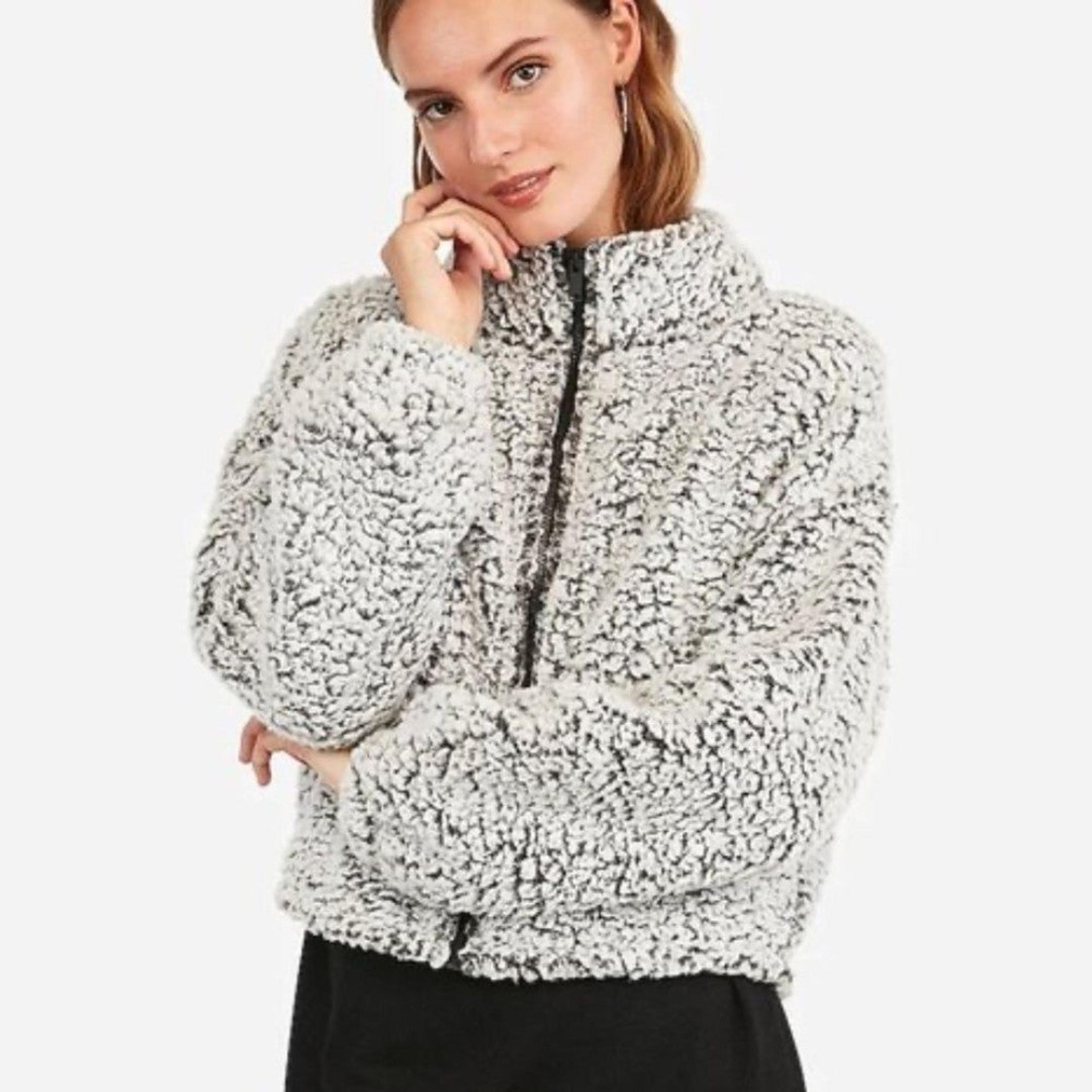 Nwt Express Cropped Teddy Jacket | Size XXS - XS