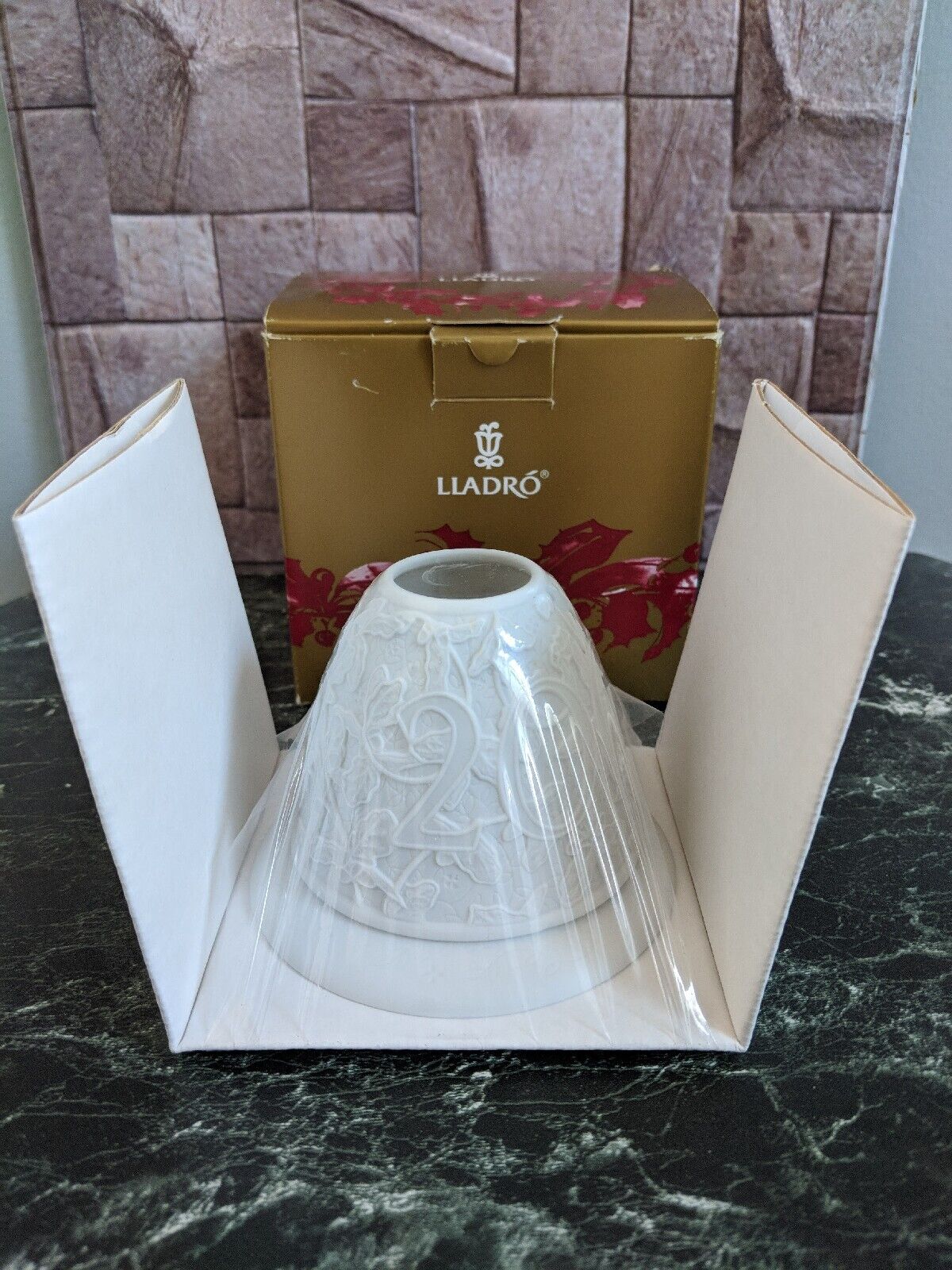 Lladro 2008 Christmas Lithophane 01008391, Spain - Retired - ornament NIB