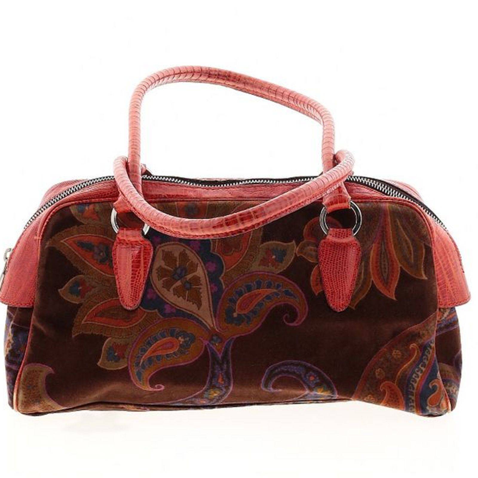 NEW AUTH ETRO Boho Brown Red Shoulder Bag