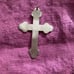 Vintage Bell Trading Post Sterling Cross Pendant With Turquoise