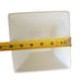 Set of 2 BIA Cordon Bleu Basic White Square Soup Cereal Bowl 6 x 6