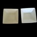Set of 2 BIA Cordon Bleu Basic White Square Soup Cereal Bowl 6 x 6