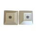 Set of 2 BIA Cordon Bleu Basic White Square Soup Cereal Bowl 6 x 6