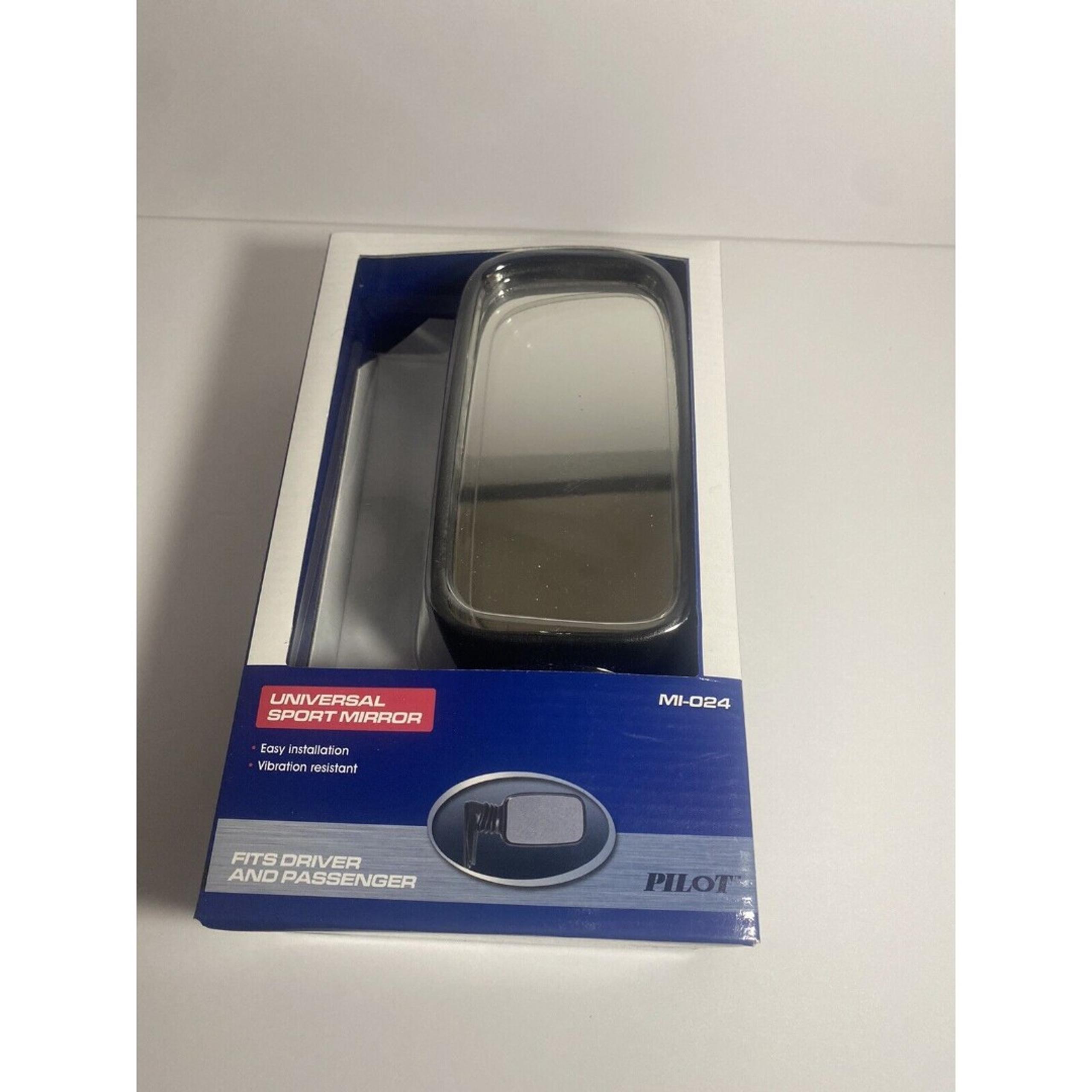New Pilot Universal  Auto Side Mirror MI 024 5.5x3.5 Fits Driver And Passenger