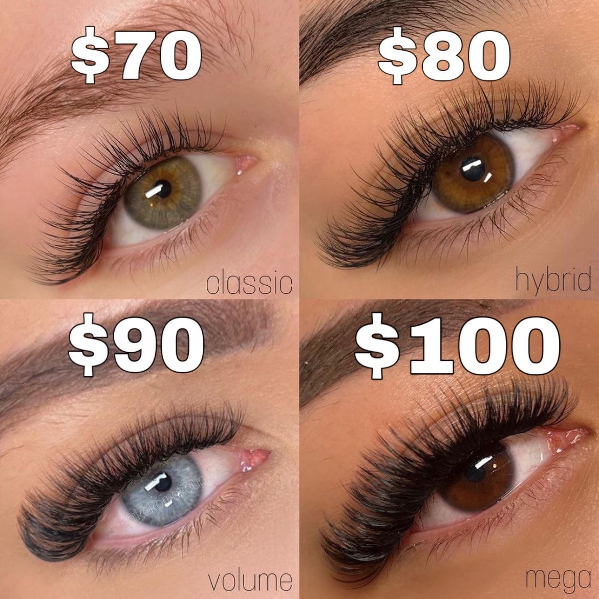 eyelashes