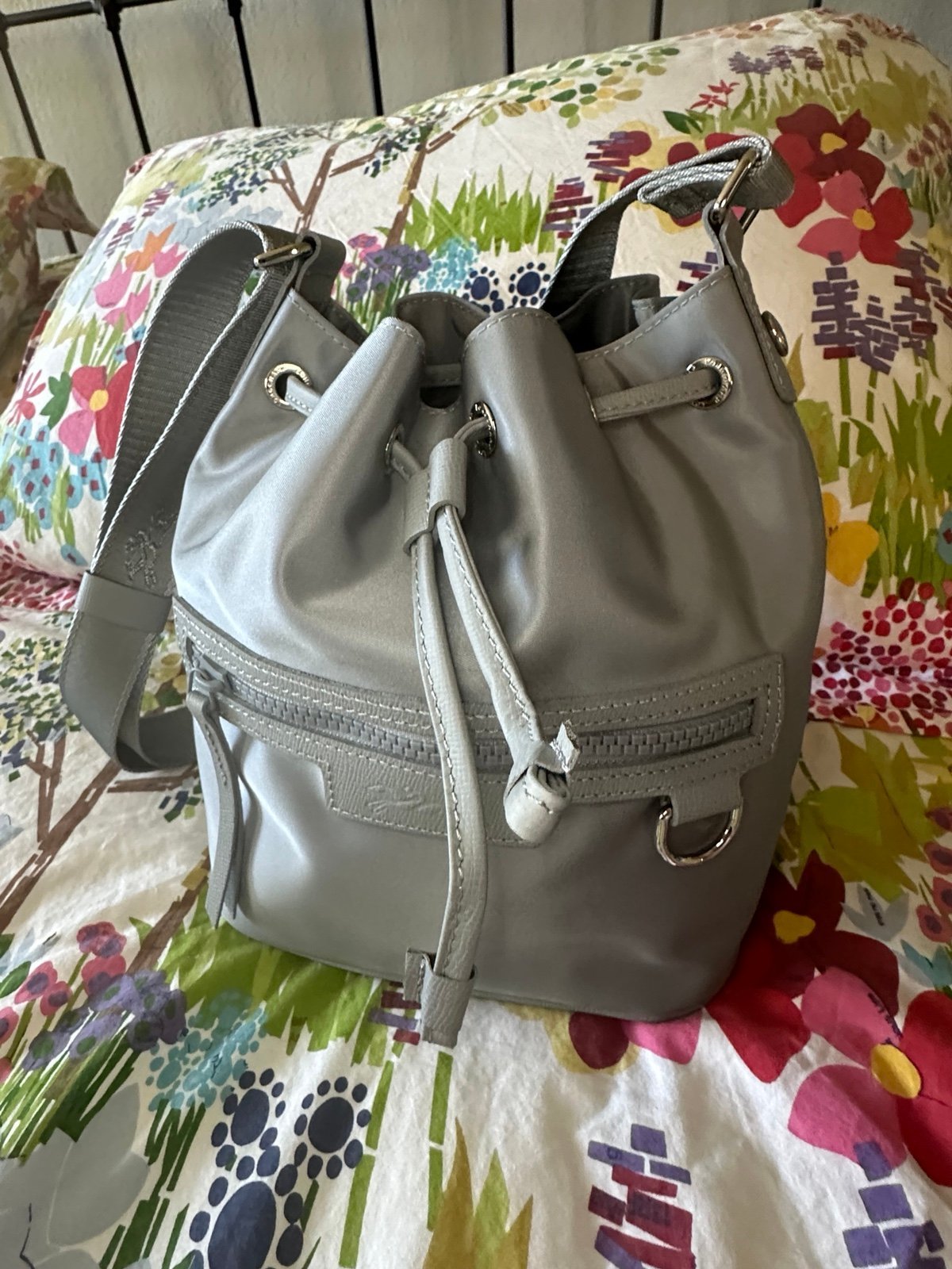 Longchamp Neoprene Bucket Bag