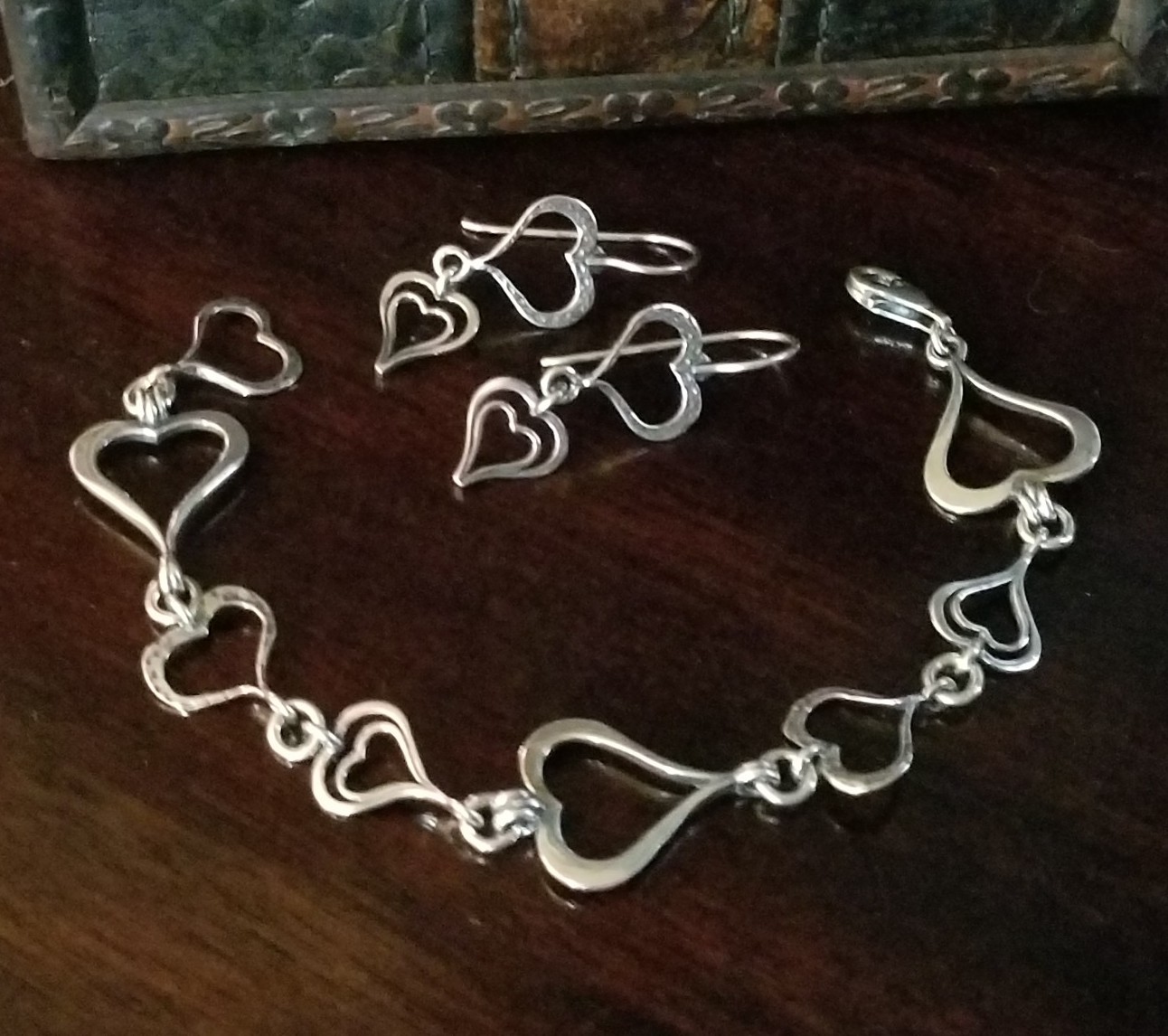Silpada Sterling Silver Bracelet & Earrings, NEW