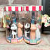 Set of 4 - Jolies Cute Brutes Ice Cream Spoons ~ Cow + Polar Bear +Pig + Penguin